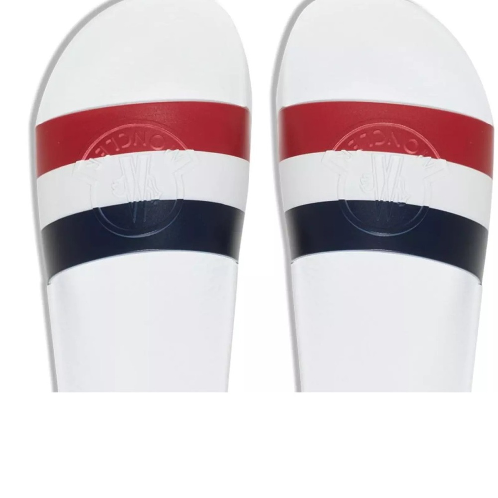 NIB $275 Moncler Jeanne Pool Slides Size 40 - Picture 3 of 10